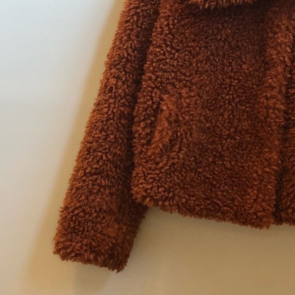 Lulu's Rust Teddy Jacket - Picture 5 of 9